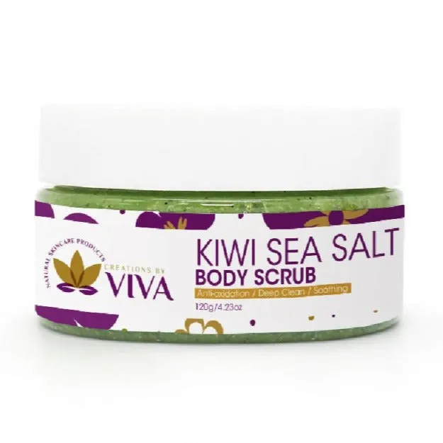 Creations By Viva Skincare Organic Fruit Deep Exfoliating Cleansing Body Scrub
