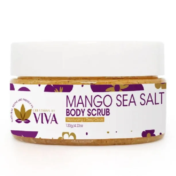 Creations By Viva Skincare Organic Fruit Deep Exfoliating Cleansing Body Scrub