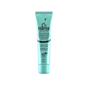 Dr.PAWPAW Shea Butter Balm, Multi-Purpose Natural No Fragrance, for Hydrating Lips, Skin, Hair, Cuticles, Nails & Beauty Finishing (25 ml)