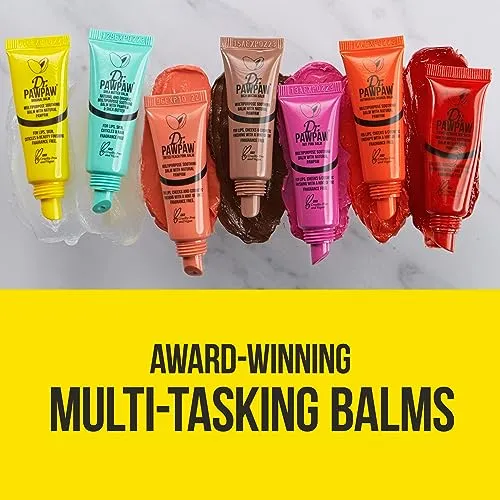 Dr.PAWPAW Shea Butter Balm, Multi-Purpose Natural No Fragrance, for Hydrating Lips, Skin, Hair, Cuticles, Nails & Beauty Finishing (25 ml)