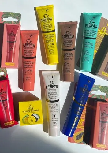 Dr.PAWPAW Shea Butter Balm, Multi-Purpose Natural No Fragrance, for Hydrating Lips, Skin, Hair, Cuticles, Nails & Beauty Finishing (25 ml)