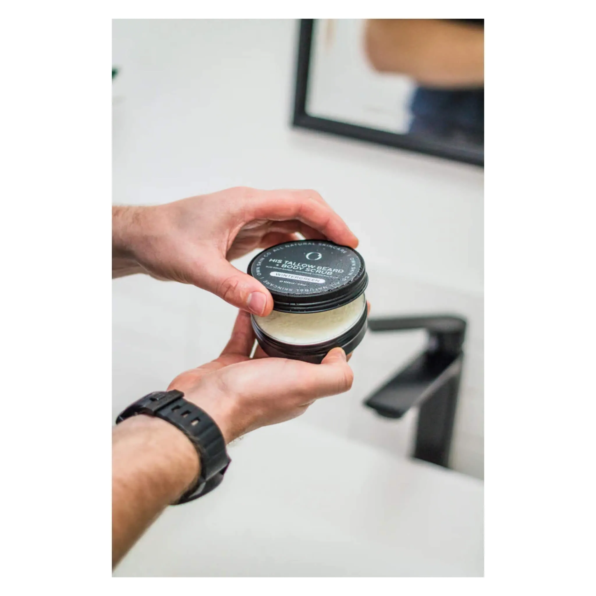 HIS Tallow Beard   Body Scrub