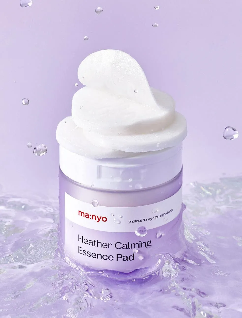 ma:nyo Factory Heather Calming Essence Pad 60pcs 265ml