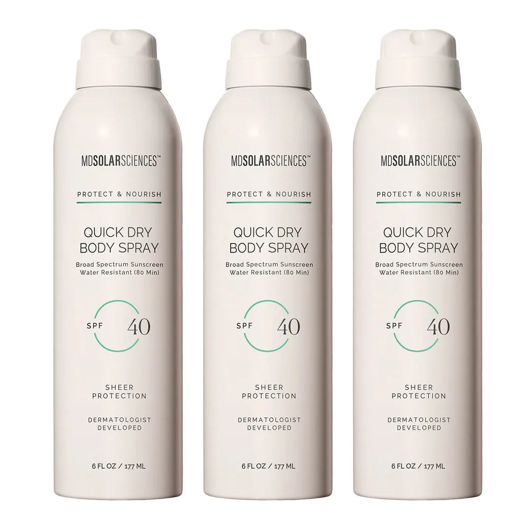 MDSolarSciences Quick Dry Body Spray SPF 40