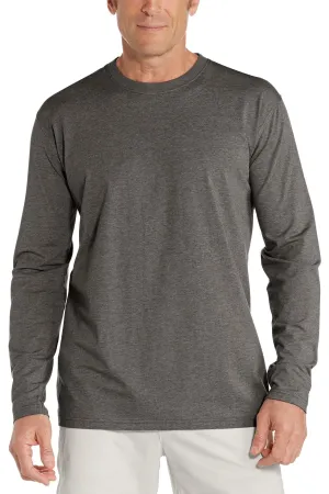 Men's Morada Everyday Long Sleeve T-Shirt | Charcoal Heather